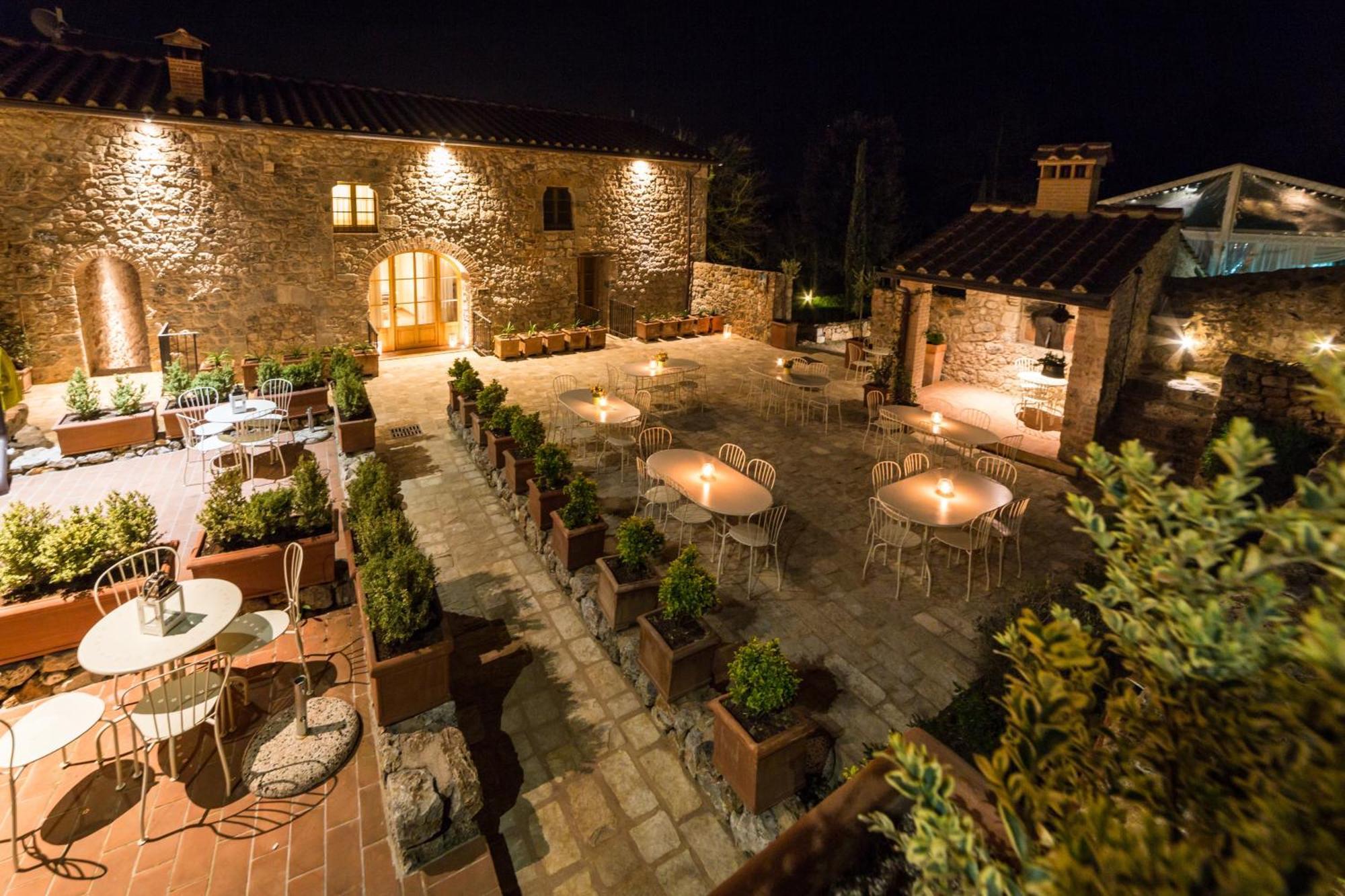 Hotel Relais La Costa Monteriggioni Exterior foto
