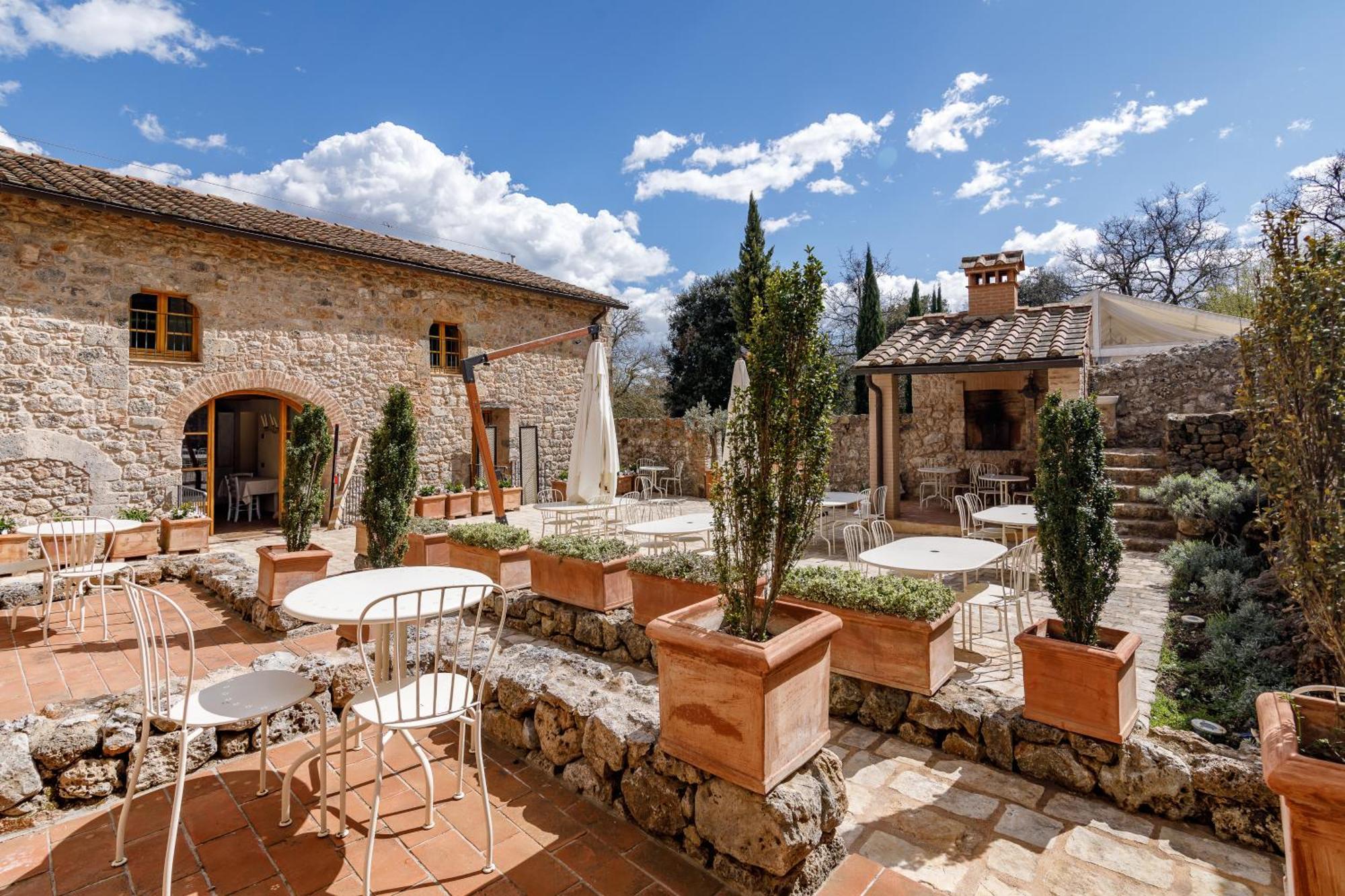 Hotel Relais La Costa Monteriggioni Exterior foto