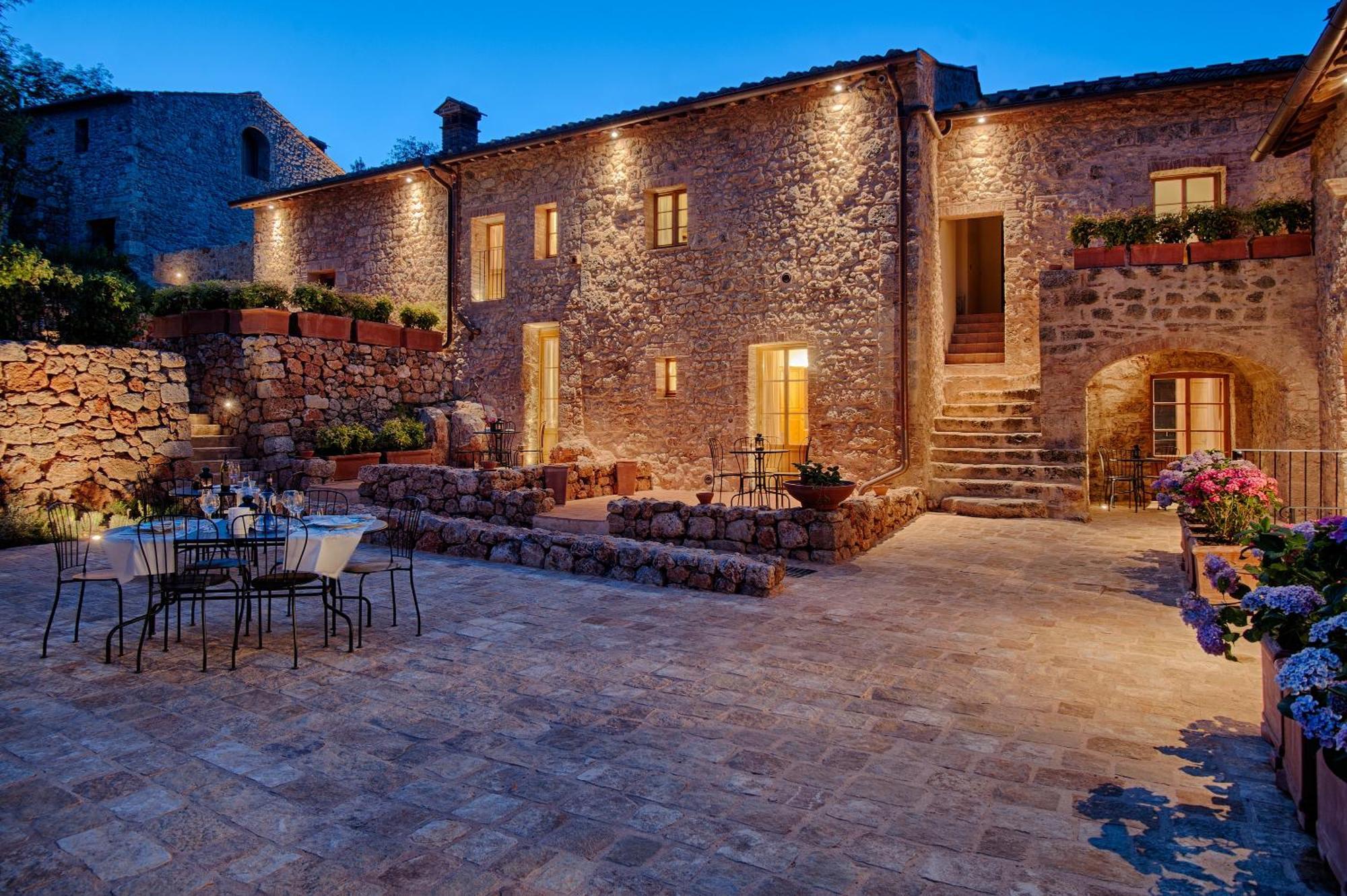 Hotel Relais La Costa Monteriggioni Exterior foto